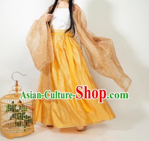 Ancient Chinese Song Dynasty Princess Hanfu Dress Nobility Lady Embroidered Historical Costumes for Women
