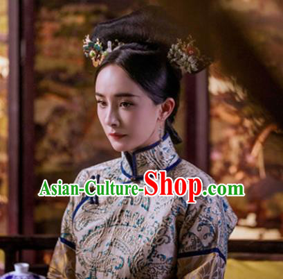 Ancient Chinese Drama Princess Dress Traditional Qing Dynasty Imperial Consort Historical Costumes for Women
