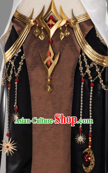 Traditional Chinese Cosplay Nobility Childe Clothing Ancient Swordsman Costume for Men