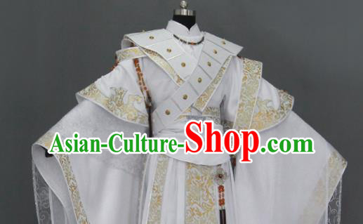 Chinese Traditional Cosplay Taoist King Costumes Ancient Swordsman Clothing for Men