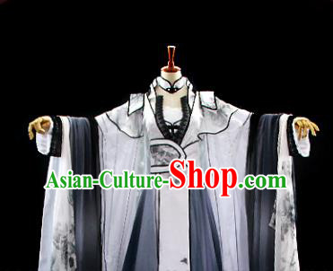 Traditional Chinese Cosplay Imperial Princess Song Ning Dress Ancient Drama Goddess Costumes for Women