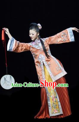 The Greatest Spirit Chinese Peking Opera Dress Stage Performance Dance Costume and Headpiece for Women
