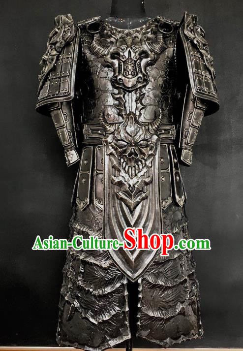 Chinese Han Dynasty Warrior Costume Ancient Drama General Body Armor Complete Set