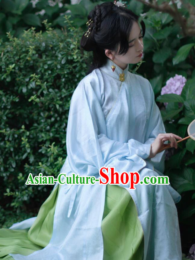Chinese Ancient Hanfu Dress Traditional Ming Dynasty Palace Princess Historical Costume for Women