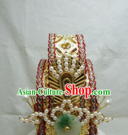 Chinese Ancient Swordsman Hairpins Hair Accessories Traditional Hair Crown for Men