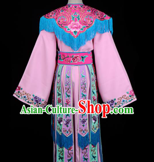 Professional Chinese Traditional Beijing Opera Princess Costume Ancient Peri Embroidered Dress for Adults