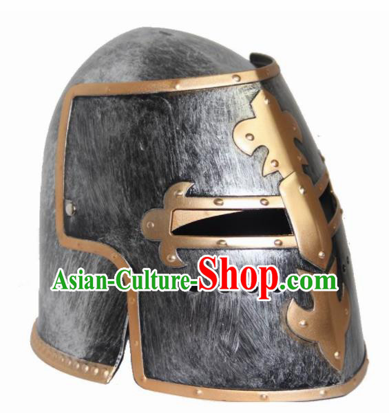 Traditional Roman General Headpiece Ancient Rome Warrior Helmet for Men