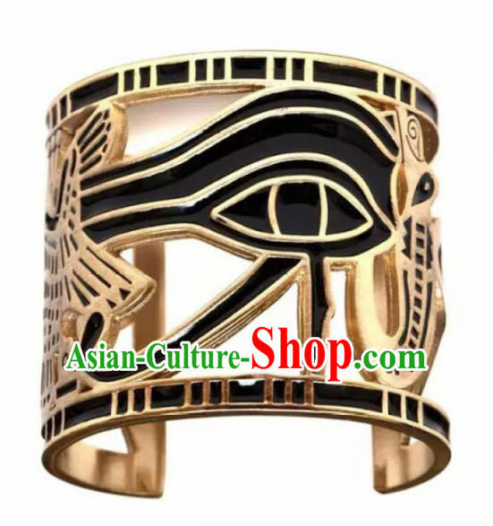Traditional Egyptian Jewelry Accessories Ancient Egypt Palace Golden Bracelet for Women
