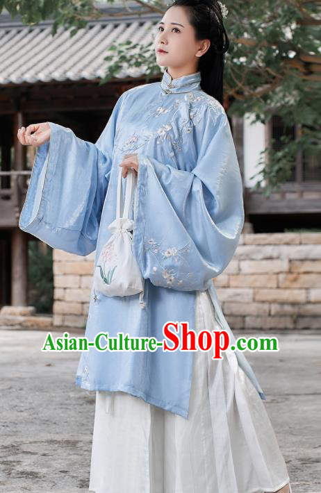 Chinese Traditional Ancient Hanfu Dress Ming Dynasty Palace Lady Historical Costume for Women
