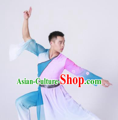 Chinese Traditional National Dance Clothing Classical Dance Drum Dance Costume for Men