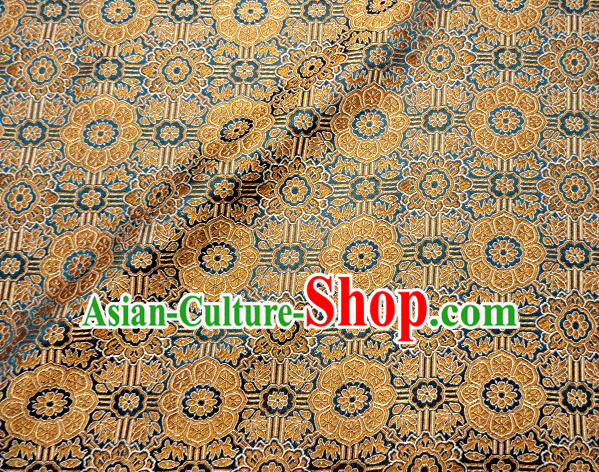 Asian Traditional Kimono Classical Pattern Damask Brocade Fabric Japanese Kyoto Tapestry Satin Silk Material