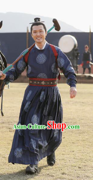 Drama The Story Of MingLan Chinese Ancient Song Dynasty Nobility Childe Swordsman Historical Costume for Men