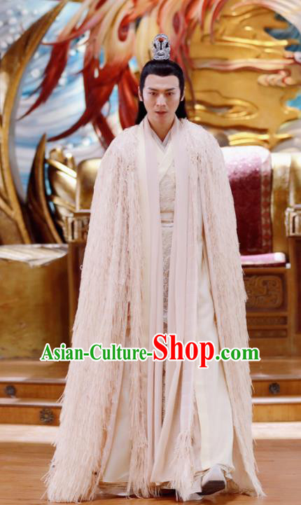 Drama Zhao Yao Chinese Ancient Nobility Childe Swordsman Traditional Embroidered Replica Costume for Men