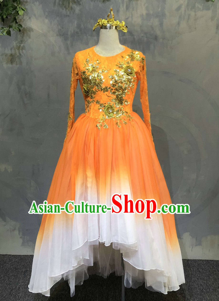 Custom Made Tailor Made Custom-made Color Transition Dance Costumes