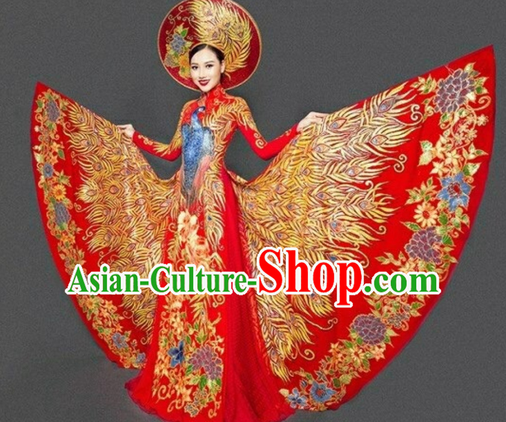 Top Traditional Vietnam Wedding Dresses Complete Set for Bride