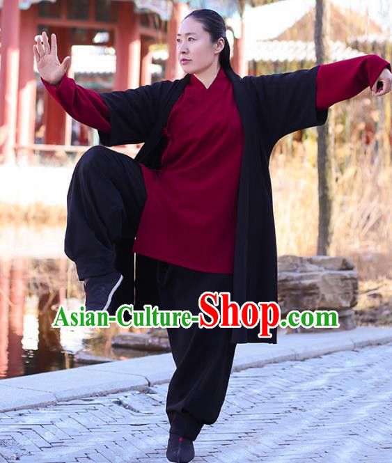 Chinese Traditional Martial Arts Competition Costume Kung Fu Tai Chi Clothing for Women