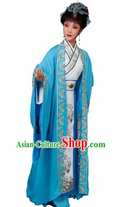 Chinese Traditional Peking Opera Queen Embroidered Dress Beijing Opera Hua Dan Costume for Women