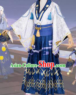 Chinese Traditional Ancient Swordsman Costume Cosplay Knight Clothing for Men