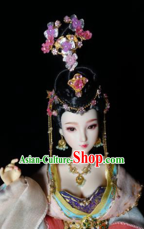 Chinese Ancient Tang Dynasty Princess Headwear Phoenix Coronet Traditional Palace Hair Accessories for Women