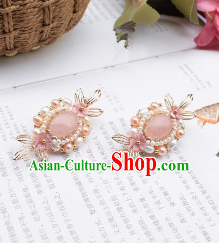 Chinese Ancient Princess Hair Claws Palace Hairpins Traditional Handmade Hanfu Hair Accessories for Women