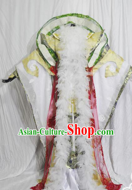 Traditional Chinese Cosplay Swordsman Hanfu Clothing Ancient Royal King Embroidered Costume for Men