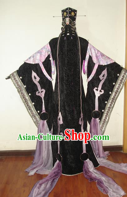Traditional Chinese Cosplay King Swordsman Pink Hanfu Clothing Ancient Royal Highness Embroidered Costume for Men