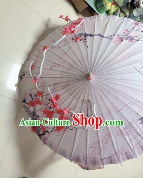 Traditional Chinese Handmade Umbrellas Ancient Swordswoman Hanfu Umbrella for Women
