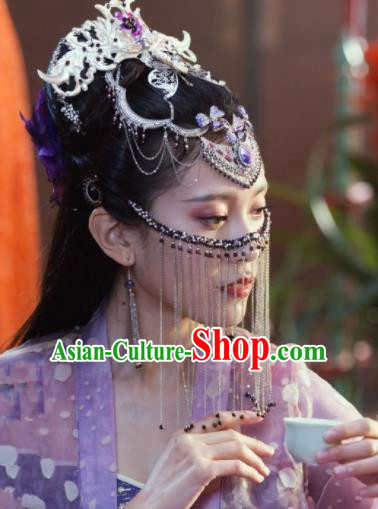 Handmade Chinese Tang Dynasty Court Hairpins Traditional Hanfu Headwear Ancient Queen Hair Accessories for Women
