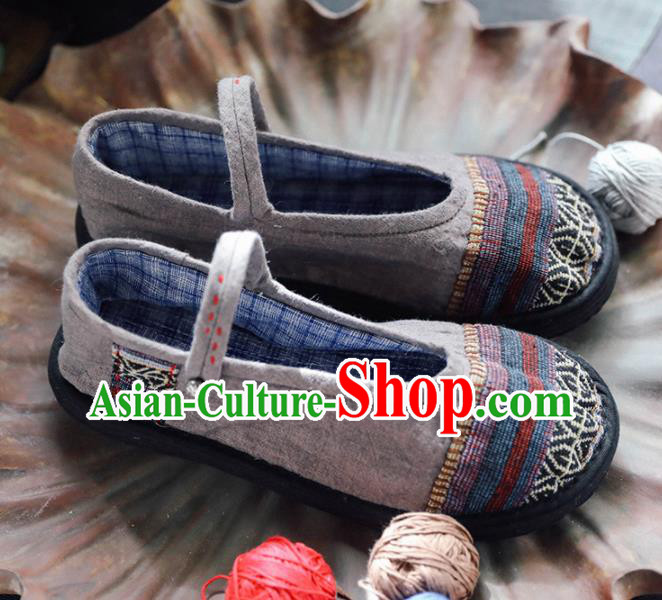 Chinese Cloth Shoes Traditional Shoes National Hanfu Shoes for Women