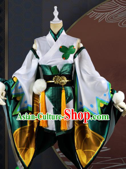 Chinese Traditional Cosplay Game Peri Costume Ancient Swordswoman Hanfu Dress for Women