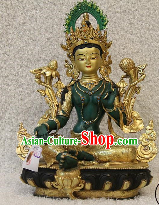 Chinese Traditional Buddhist Statue Buddha Brass Sculpture Decoration Tibetan Buddhism Feng Shui Items
