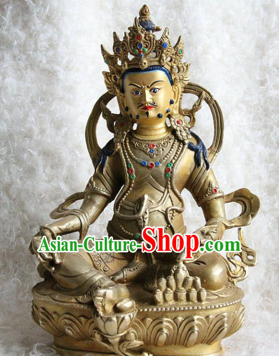 Chinese Traditional Feng Shui Items Buddhism Statue Buddhist Copper Sculpture Decoration
