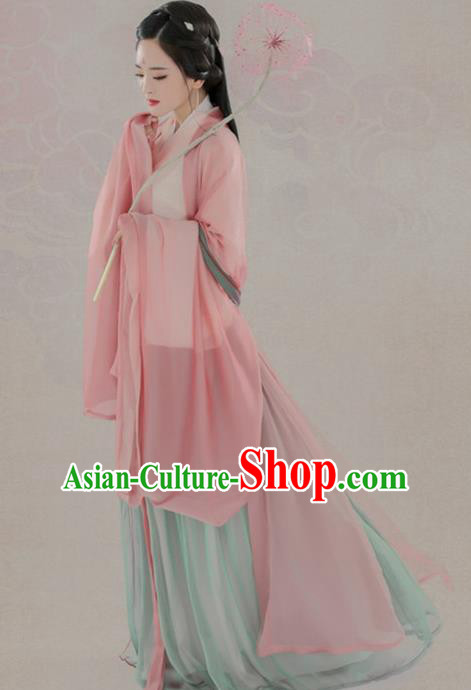 Chinese Ancient Court Princess Hanfu Dress Traditional Han Dynasty Imperial Consort Historical Costume for Women