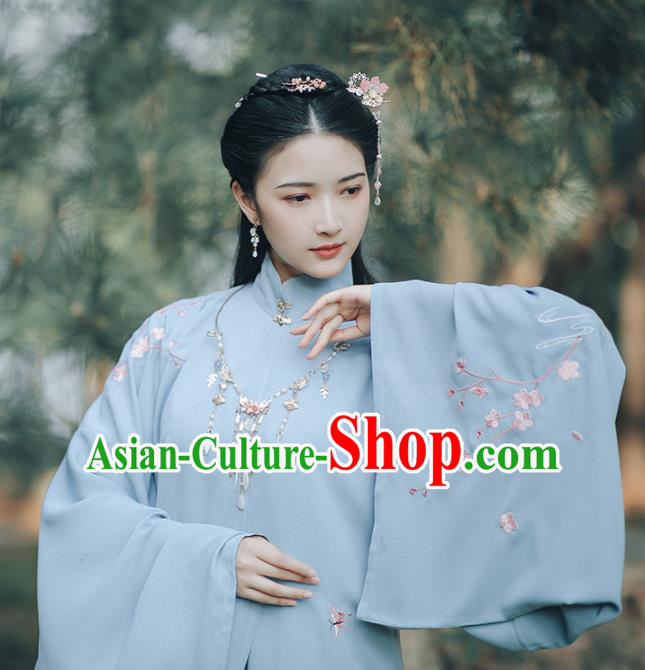 Chinese Ancient Royal Princess Hanfu Dress Traditional Drama Ming Dynasty Rich Lady Historical Costume for Women