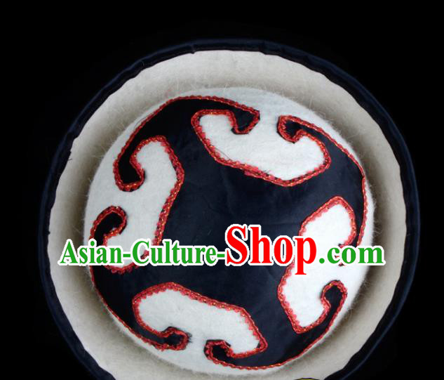 Chinese Handmade Beijing Opera General Helmet Traditional Ancient Military Officer Hat for Men