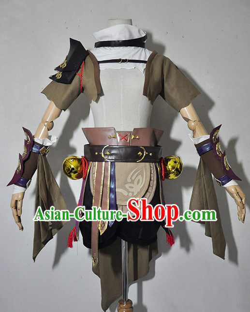 Top Grade Cosplay Killer Costume Ancient Swordsman Young Knight Clothing for Men