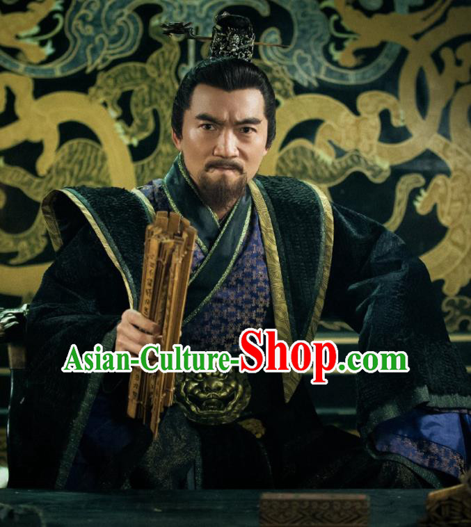 Chinese Ancient King Clothing Shang Dynasty Drama The Legend of Deification Tyrant King Costume for Men