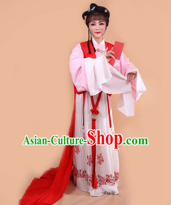 Chinese Traditional Peking Opera Diva Dress Ancient Nobility Lady Embroidered Costume for Women