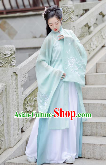 Chinese Ancient Ming Dynasty Court Hanfu Dress Antique Traditional Palace Princess Historical Costume for Women