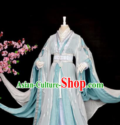 Customized Chinese Cosplay Swordsman Chu Wanning Costume Ancient Drama Childe Clothing for Men