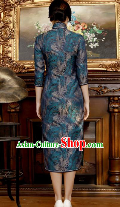 Chinese Traditional Customized Cheongsam National Costume Classical Qipao Dress for Women