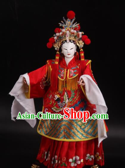 Traditional Chinese Princess Marionette Puppets Handmade Puppet String Puppet Wooden Image Arts Collectibles