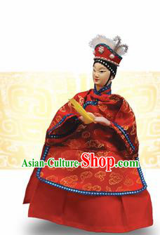 Chinese Traditional Beijing Opera Imperial Consort Marionette Puppets Handmade Puppet String Puppet Wooden Image Arts Collectibles