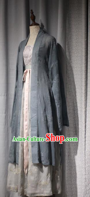 Chinese Ancient Drama Hanfu Dress Traditional Song Dynasty Young Lady Replica Costumes for Women