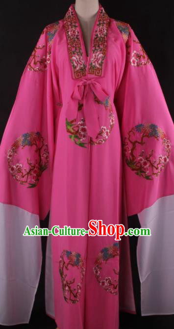 Chinese Shaoxing Opera Niche Gifted Scholar Pink Gown Traditional Ancient Childe Costume for Men