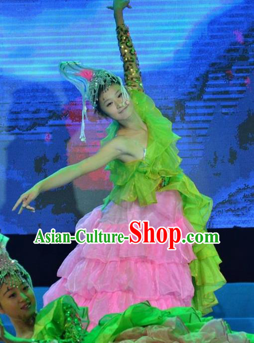 Traditional Chinese Mid Autumn Festival Gala Opening Dance Dress Stage Show Modern Dance Costume for Women