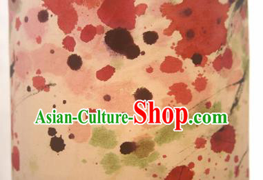 Chinese Traditional Spring Festival Ink Painting Plum Hanging Lantern Handmade Palace Lanterns