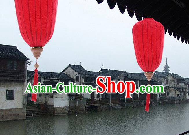 Chinese Traditional Spring Festival Red Hanging Lantern Wedding Handmade Palace Lanterns