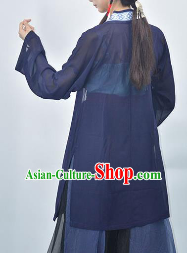 Chinese Traditional Song Dynasty Young Lady Replica Costumes Ancient Maidservants Hanfu Dress for Women