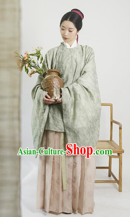 Traditional Chinese Ming Dynasty Young Lady Clothing Ancient Drama Replica Costumes for Women